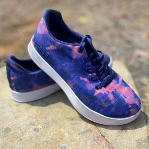No Bull Canvas Trainers tie dye